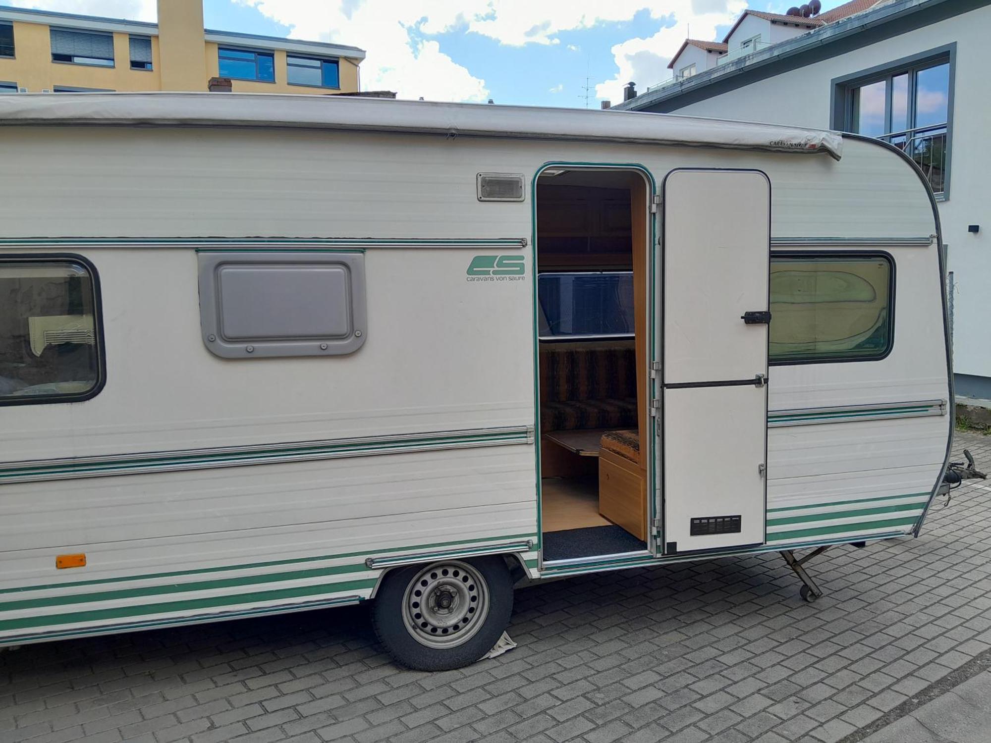 Moving - Retro Uebernachten Im Wohnwagen, Guenstig & Zentral Campsite Nuremberg